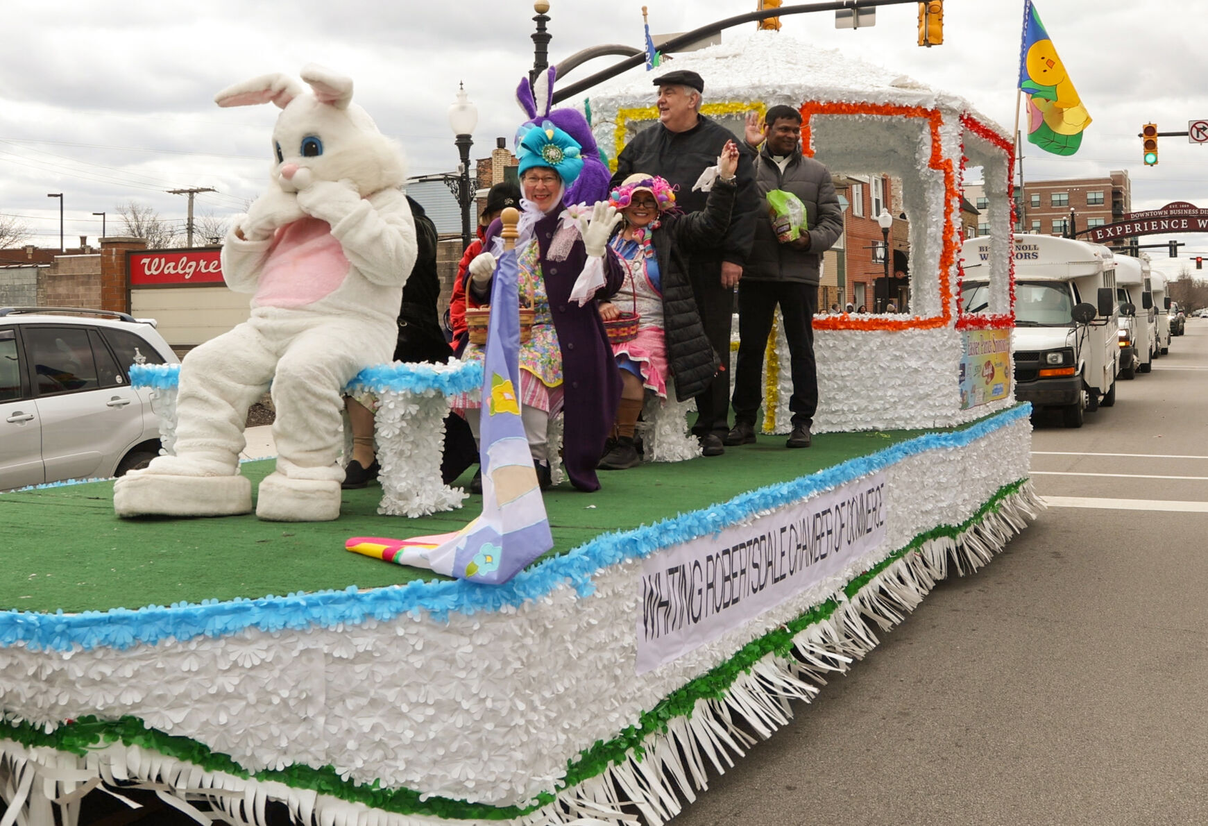 Whiting's Easter parade